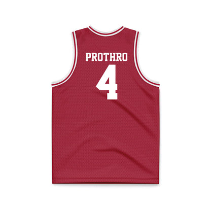 Alabama - Football Alumni : Tyrone Prothro - Basketball Jersey