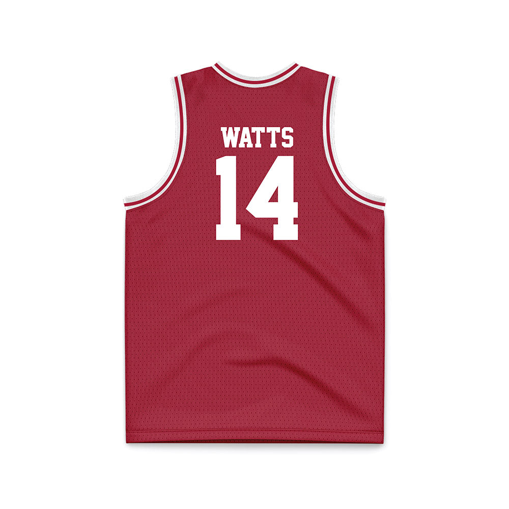 Alabama - Football Alumni : Tyler Watts - Basketball Jersey