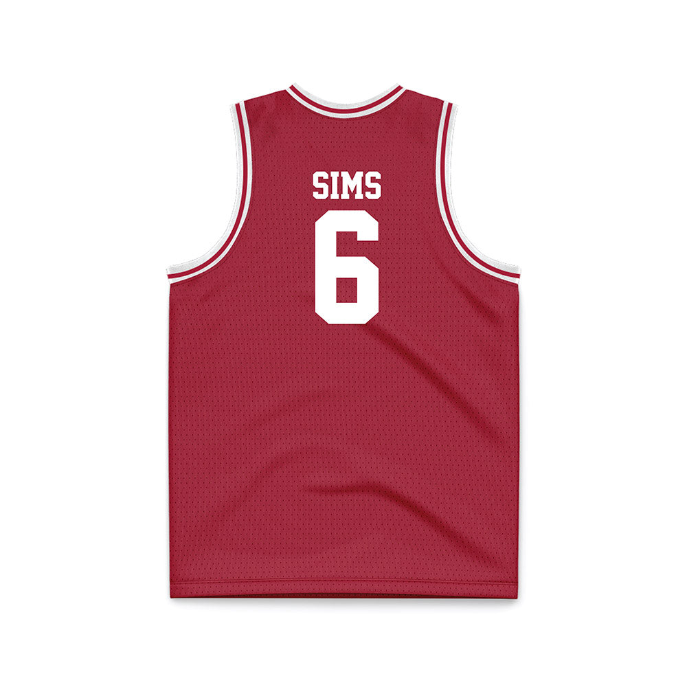 Alabama - Football Alumni : Blake Sims - Basketball Jersey