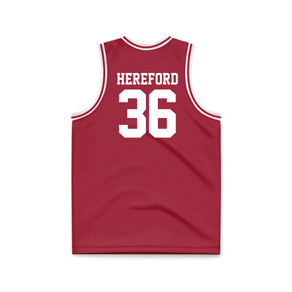 Alabama - Football Alumni : Mac Hereford - Basketball Jersey