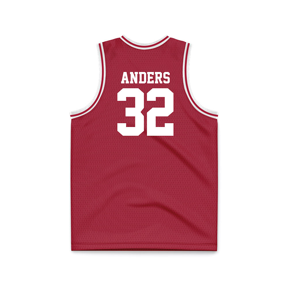 Alabama - Football Alumni : Eryk Anders - Basketball Jersey