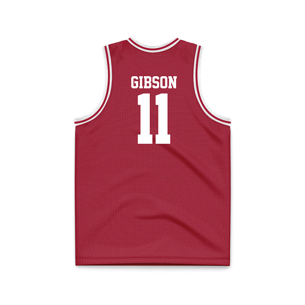 Alabama - Football Alumni : Brandon Gibson - Basketball Jersey