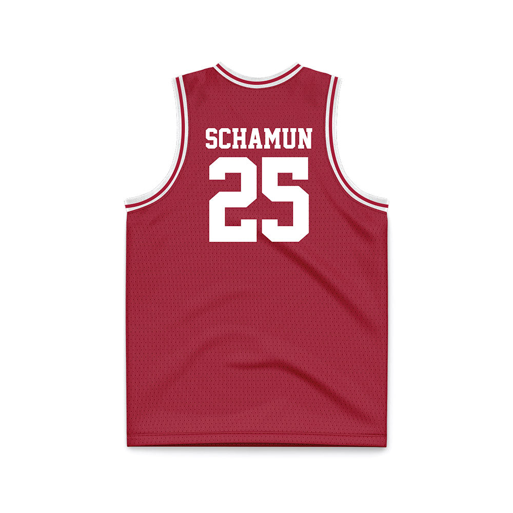 Alabama - Football Alumni : Russ Schamun - Basketball Jersey