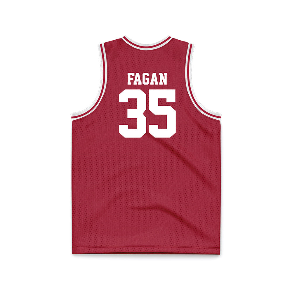 Alabama - Football Alumni : Jeff Fagan - Basketball Jersey