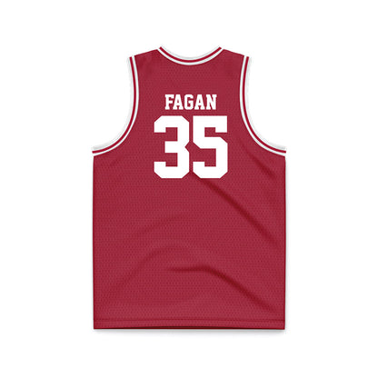 Alabama - Football Alumni : Jeff Fagan - Basketball Jersey