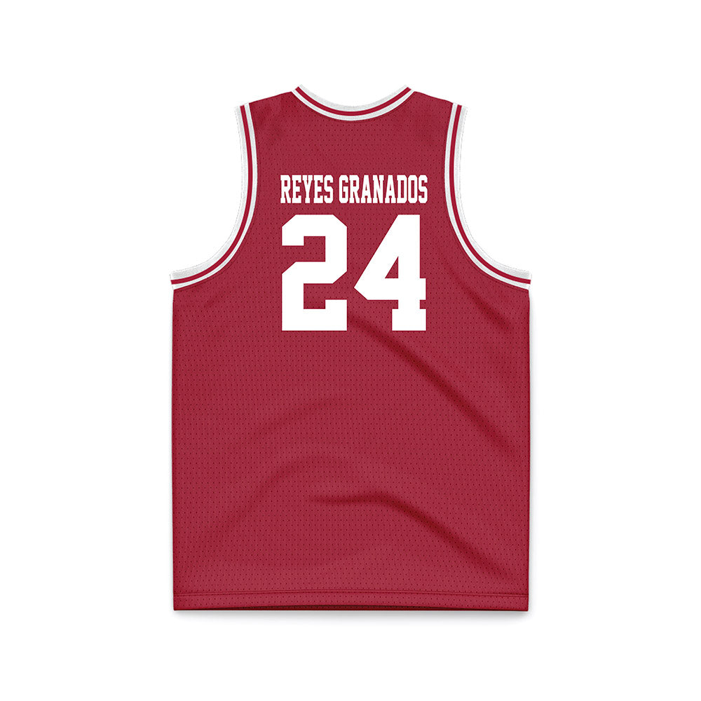 Alabama - Football Alumni : Marlon Reyes Granados - Basketball Jersey