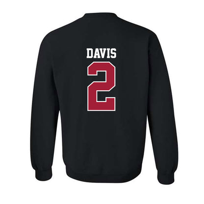 Oklahoma - NCAA Baseball : Myles Davis - Fashion Shersey Crewneck Sweatshirt-1