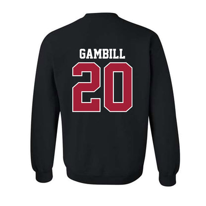 Oklahoma - NCAA Baseball : Trey Gambill - Fashion Shersey Crewneck Sweatshirt-1