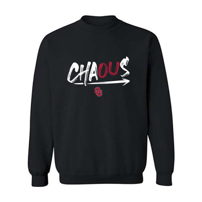 Oklahoma - NCAA Baseball : Myles Davis - Fashion Shersey Crewneck Sweatshirt-0