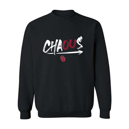 Oklahoma - NCAA Baseball : Myles Davis - Fashion Shersey Crewneck Sweatshirt-0