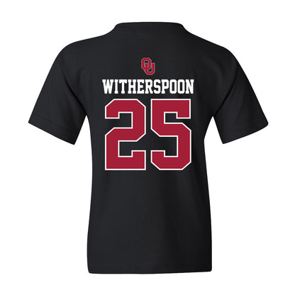 Oklahoma - NCAA Baseball : Malachi Witherspoon - Fashion Shersey Youth T-Shirt