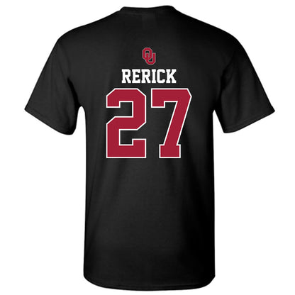 Oklahoma - NCAA Baseball : Drew Rerick - Fashion Shersey T-Shirt-1
