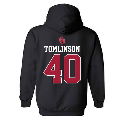 Oklahoma - NCAA Baseball : Aidan Tomlinson - Fashion Shersey Hooded Sweatshirt-1