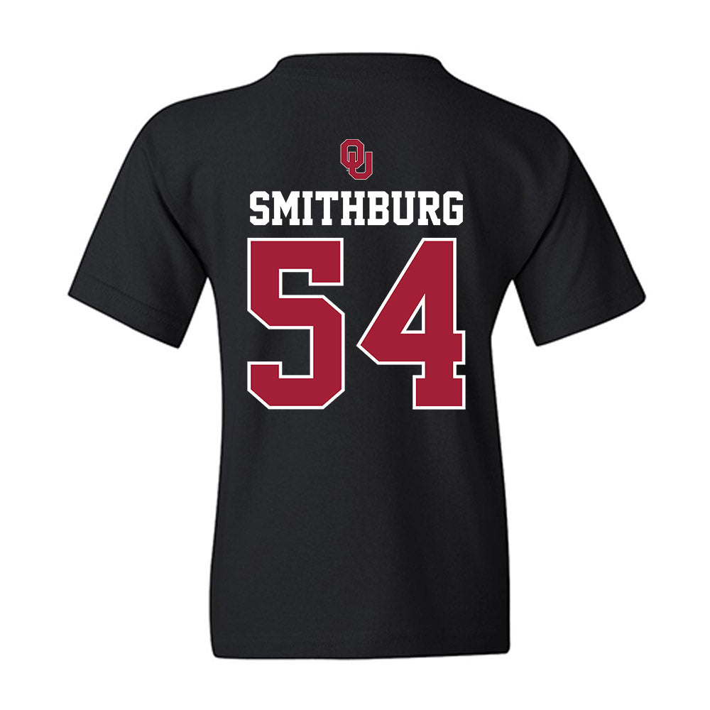 Oklahoma - NCAA Baseball : Nate Smithburg - Fashion Shersey Youth T-Shirt-1