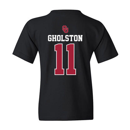 Oklahoma - NCAA Baseball : Jacob Gholston - Fashion Shersey Youth T-Shirt-1