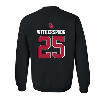 Oklahoma - NCAA Baseball : Malachi Witherspoon - Fashion Shersey Crewneck Sweatshirt