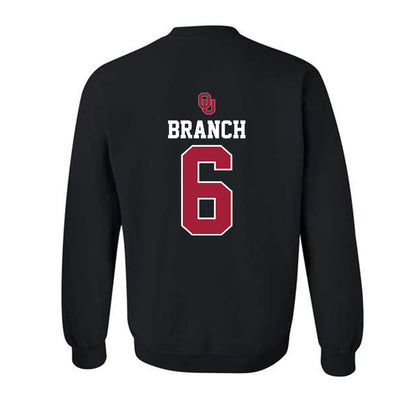 Oklahoma - NCAA Baseball : Kyle Branch - Fashion Shersey Crewneck Sweatshirt-1