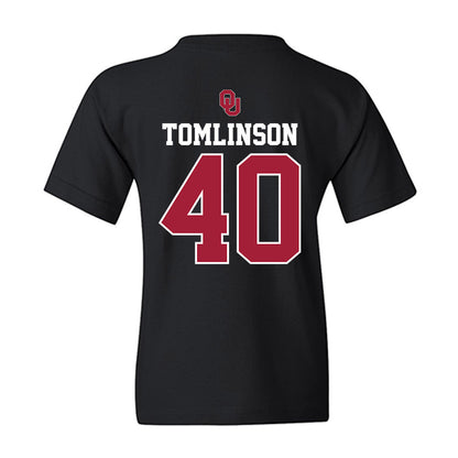 Oklahoma - NCAA Baseball : Aidan Tomlinson - Fashion Shersey Youth T-Shirt-1