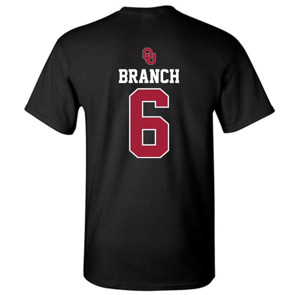 Oklahoma - NCAA Baseball : Kyle Branch - Fashion Shersey T-Shirt-1
