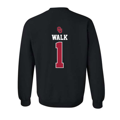 Oklahoma - NCAA Baseball : Jason Walk - Fashion Shersey Crewneck Sweatshirt-1