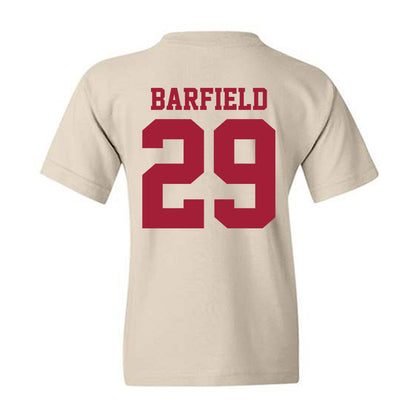 Oklahoma - NCAA Baseball : Jaden Barfield - Fashion Shersey Youth T-Shirt-1