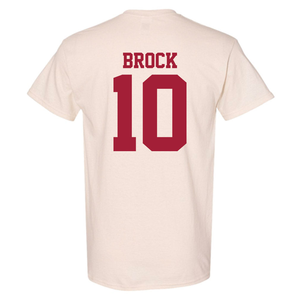 Oklahoma - NCAA Baseball : Brendan Brock - Fashion Shersey T-Shirt-1
