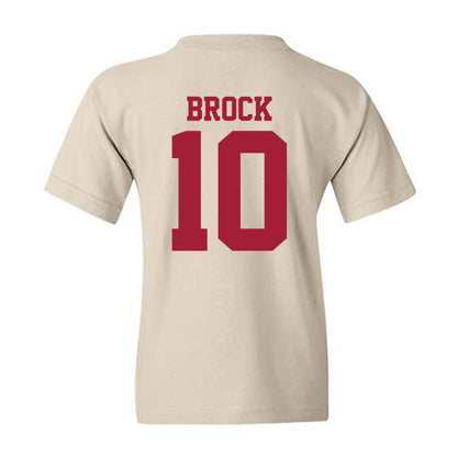 Oklahoma - NCAA Baseball : Brendan Brock - Fashion Shersey Youth T-Shirt-1
