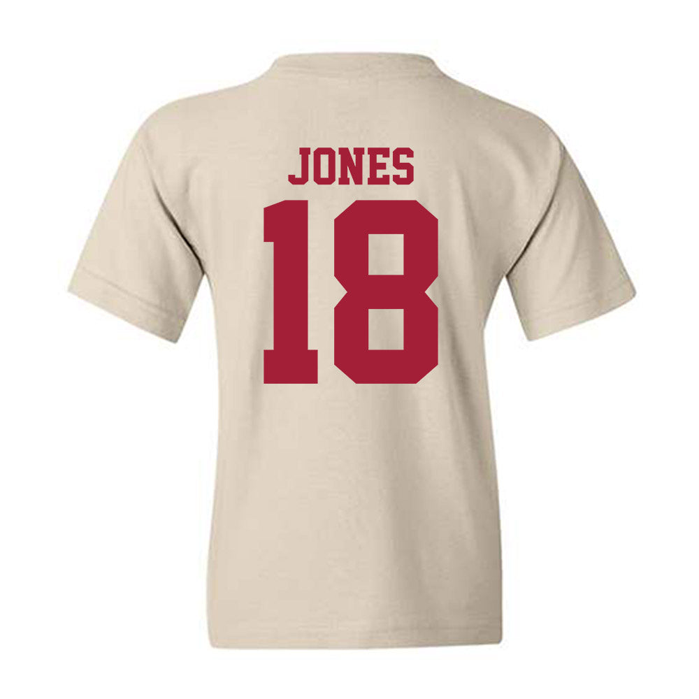 Oklahoma - NCAA Baseball : Gavyn Jones - Fashion Shersey Youth T-Shirt-1