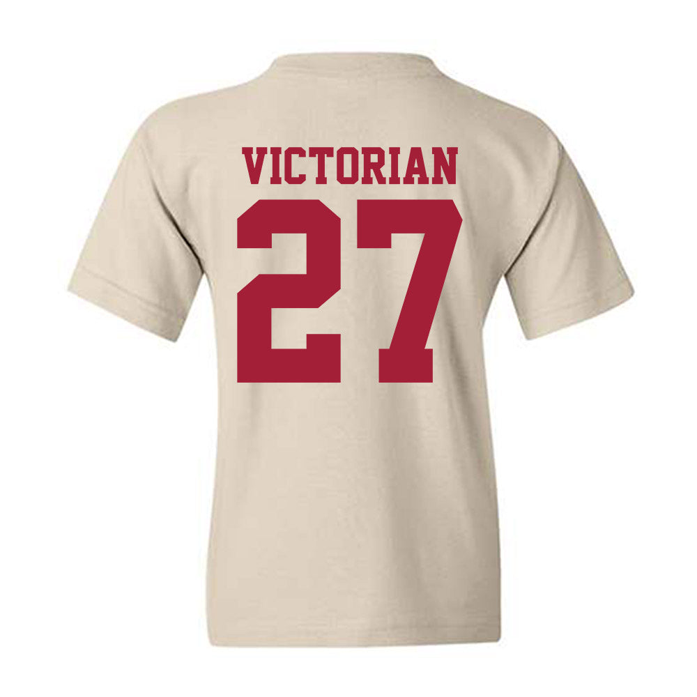 Oklahoma - NCAA Baseball : Landon Victorian - Fashion Shersey Youth T-Shirt-1