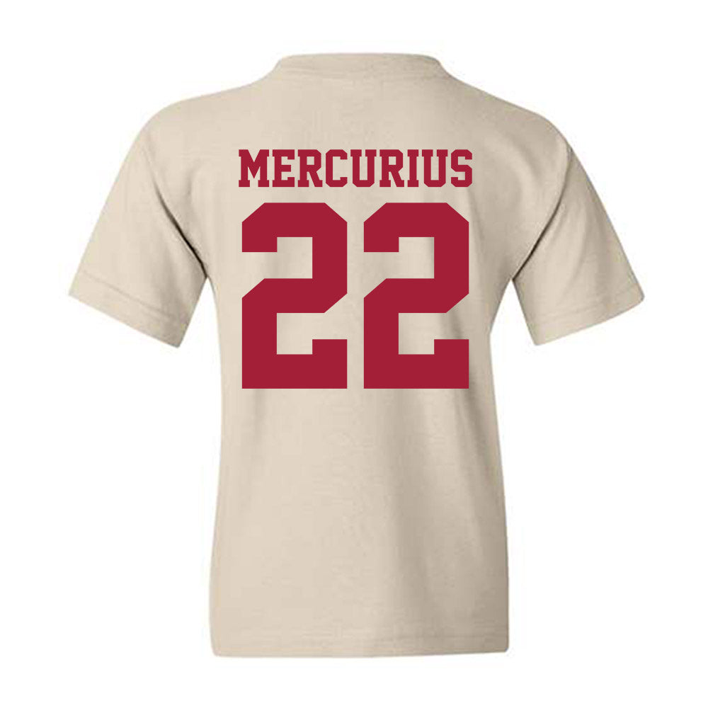 Oklahoma - NCAA Baseball : LJ Mercurius - Fashion Shersey Youth T-Shirt-1