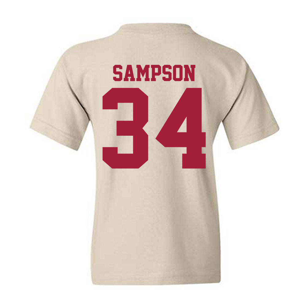 Oklahoma - NCAA Baseball : Beau Sampson - Fashion Shersey Youth T-Shirt-1