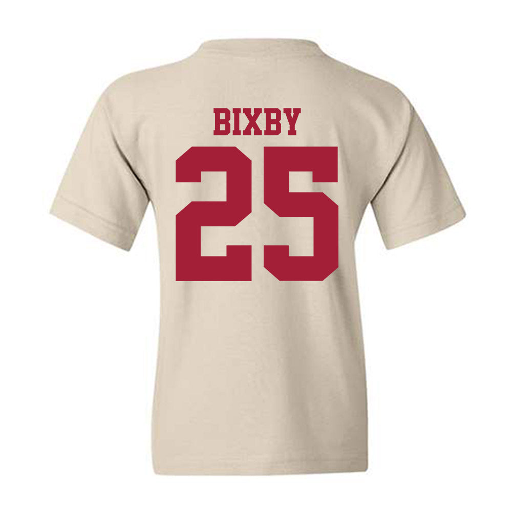 Oklahoma - NCAA Baseball : Mason Bixby - Fashion Shersey Youth T-Shirt-1