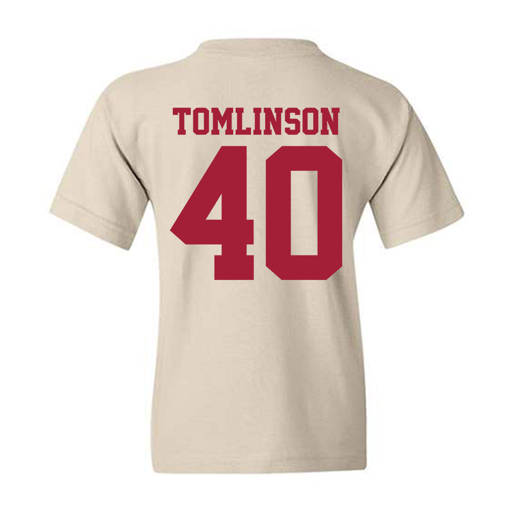 Oklahoma - NCAA Baseball : Aidan Tomlinson - Fashion Shersey Youth T-Shirt-1