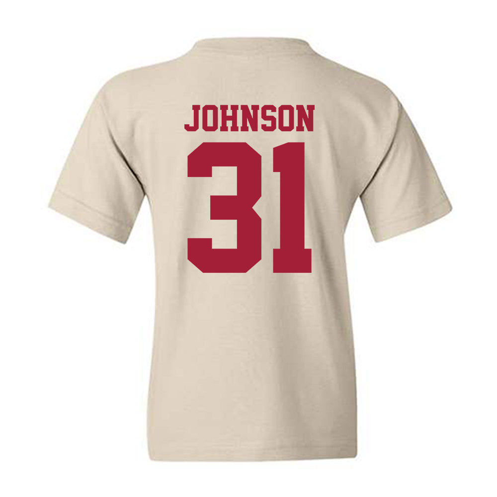 Oklahoma - NCAA Baseball : Cameron Johnson - Fashion Shersey Youth T-Shirt-1