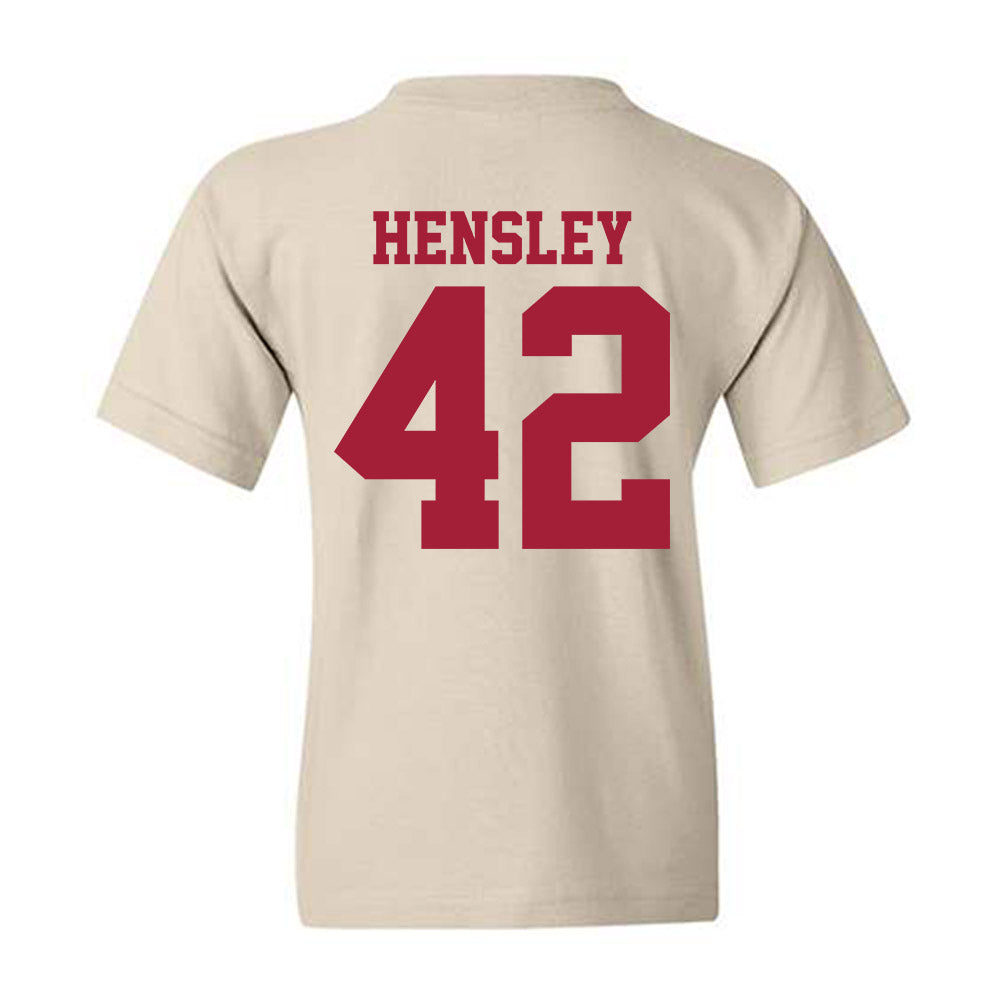 Oklahoma - NCAA Baseball : Reid Hensley - Fashion Shersey Youth T-Shirt-1