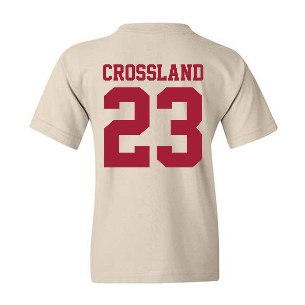Oklahoma - NCAA Baseball : Cade Crossland - Fashion Shersey Youth T-Shirt-1