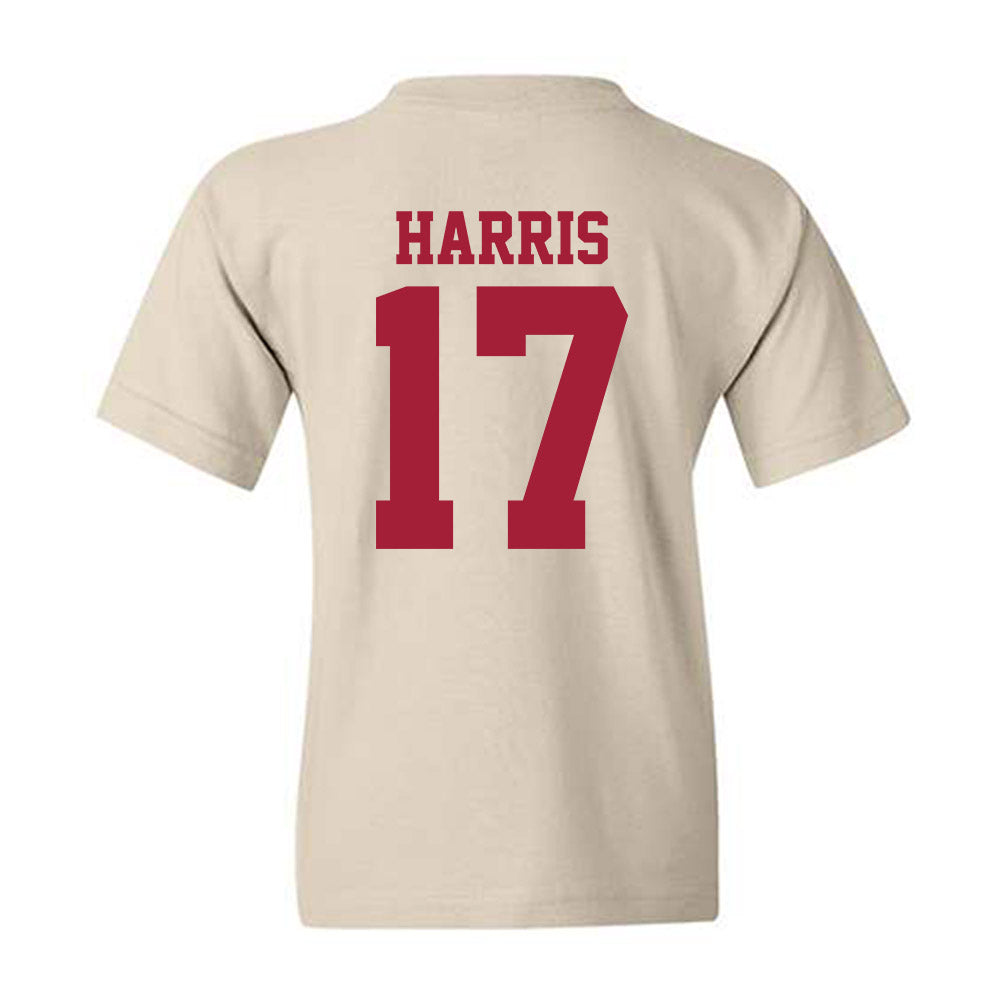 Oklahoma - NCAA Baseball : Dasan Harris - Fashion Shersey Youth T-Shirt-1