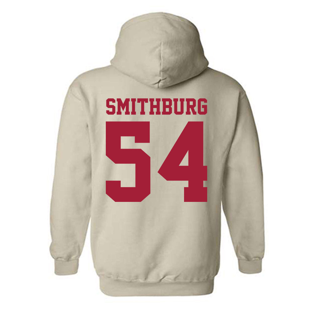 Oklahoma - NCAA Baseball : Nate Smithburg - Fashion Shersey Hooded Sweatshirt-1