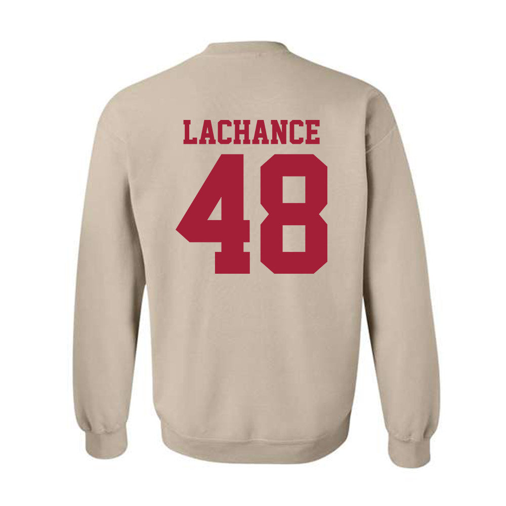 Oklahoma - NCAA Baseball : Deiten Lachance - Fashion Shersey Crewneck Sweatshirt-1