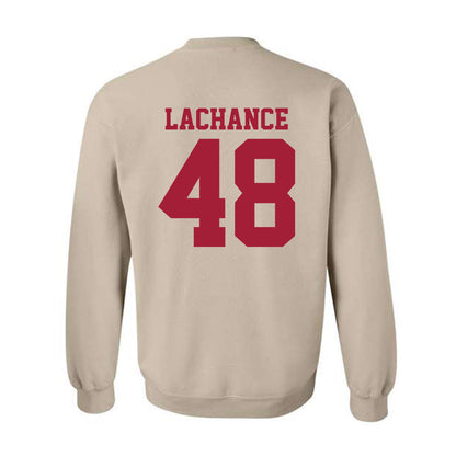 Oklahoma - NCAA Baseball : Deiten Lachance - Fashion Shersey Crewneck Sweatshirt-1