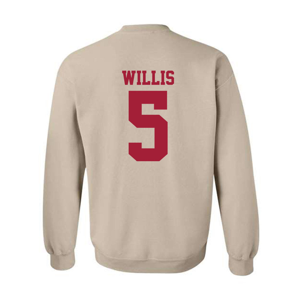 Oklahoma - NCAA Baseball : Dawson Willis - Fashion Shersey Crewneck Sweatshirt-1