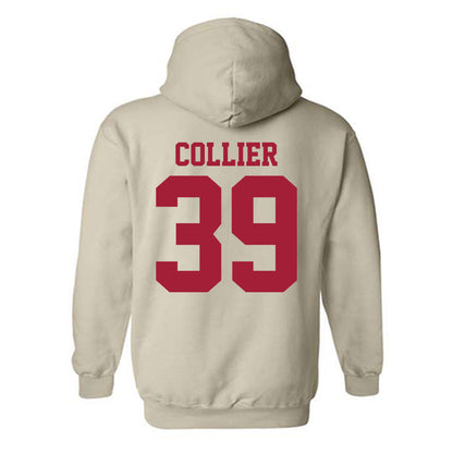 Oklahoma - NCAA Baseball : Trent Collier - Fashion Shersey Hooded Sweatshirt-1