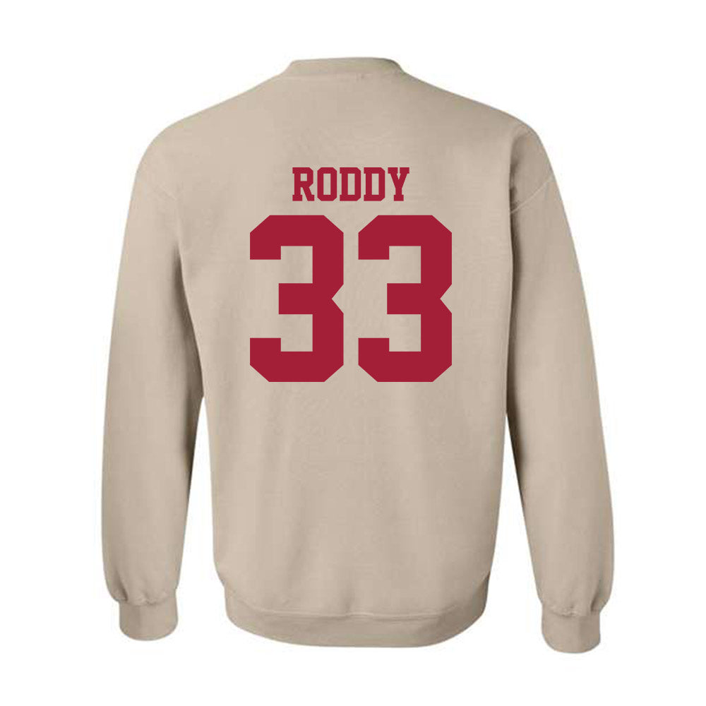 Oklahoma - NCAA Baseball : Berkeley Roddy - Fashion Shersey Crewneck Sweatshirt-1