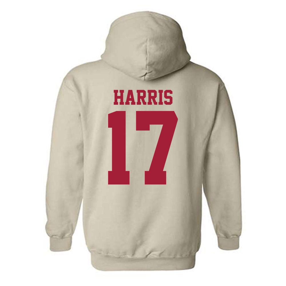 Oklahoma - NCAA Baseball : Dasan Harris - Fashion Shersey Hooded Sweatshirt-1
