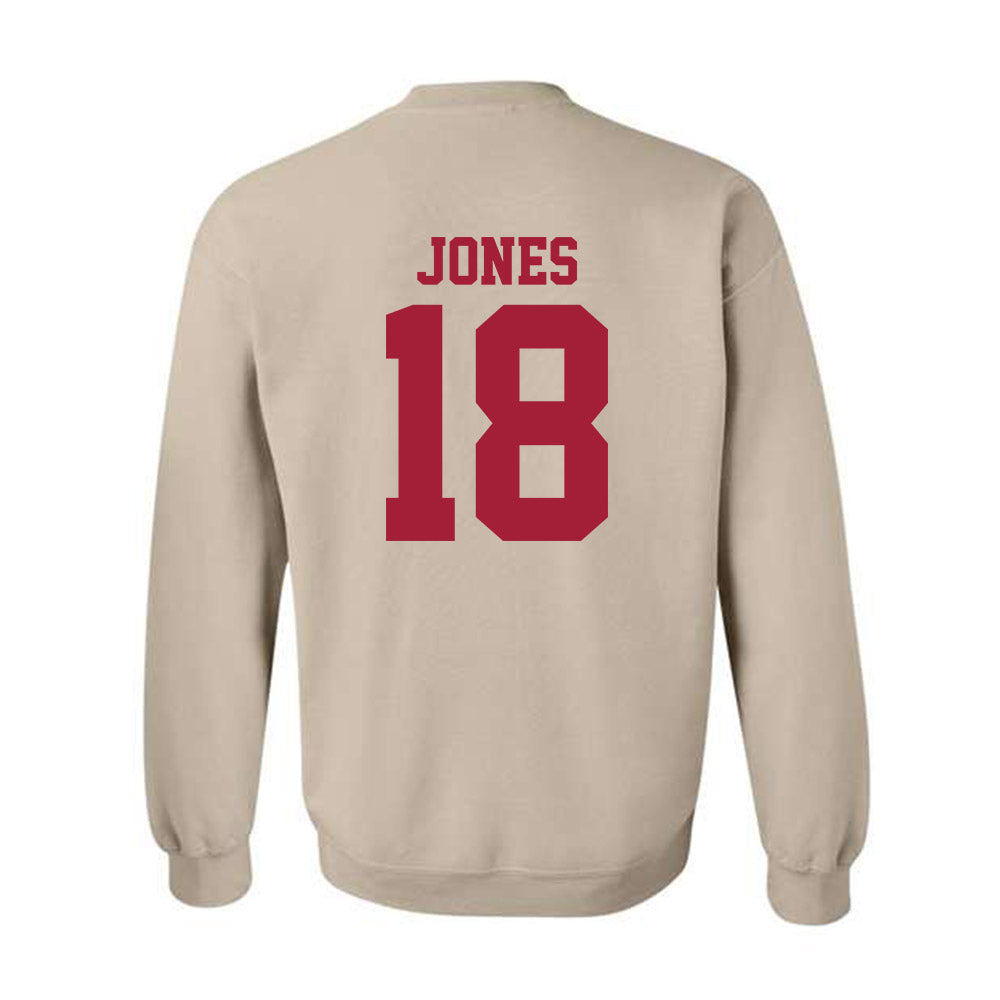 Oklahoma - NCAA Baseball : Gavyn Jones - Fashion Shersey Crewneck Sweatshirt-1