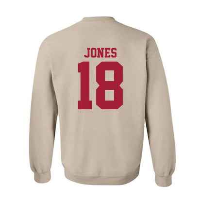 Oklahoma - NCAA Baseball : Gavyn Jones - Fashion Shersey Crewneck Sweatshirt-1