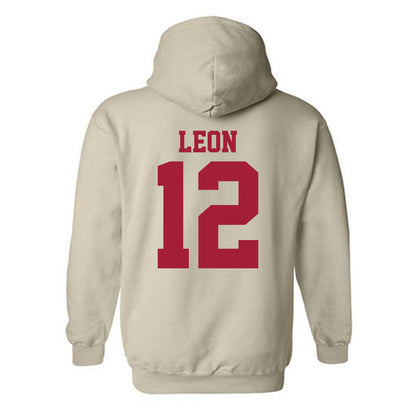 Oklahoma - NCAA Baseball : Kadyn Leon - Fashion Shersey Hooded Sweatshirt-1