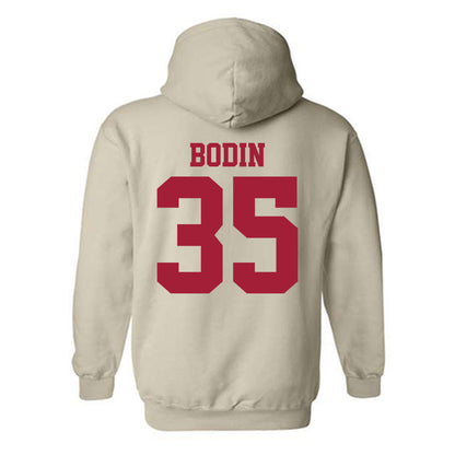 Oklahoma - NCAA Baseball : Jason Bodin - Fashion Shersey Hooded Sweatshirt-1
