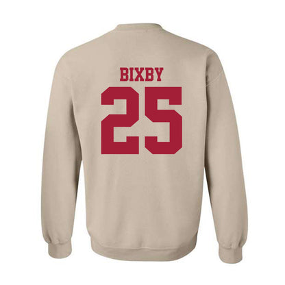 Oklahoma - NCAA Baseball : Mason Bixby - Fashion Shersey Crewneck Sweatshirt-1