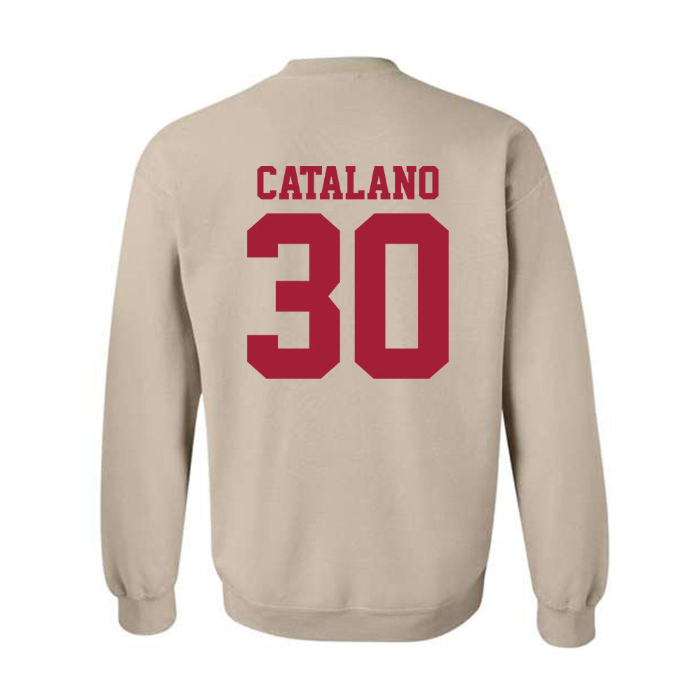 Oklahoma - NCAA Baseball : Michael Catalano - Fashion Shersey Crewneck Sweatshirt-1